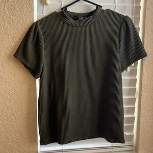 Kohl’s Olive Formal Shirt Womens